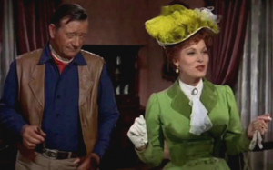 John Wayne) and Katharine (Maureen O’Hara) in a Scene From ...