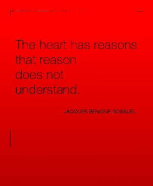 Red Heart Quote