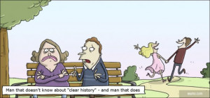 It’s all about browser history