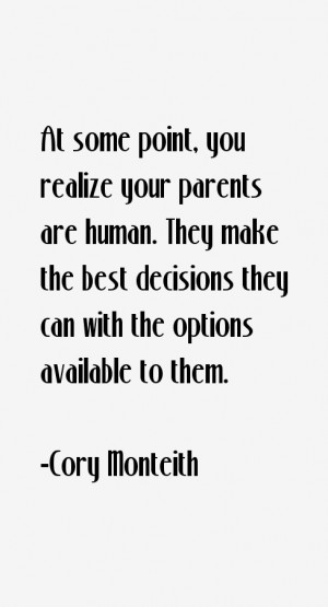 cory monteith quotes