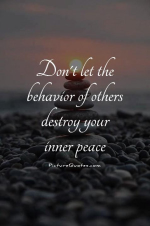 Inner Peace Quotes Inner peace. picture quote