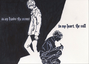Death Note l Death Death Note Kira vs l by