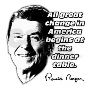 change_begins_at_dinner_table_reagan_quote_thermos.jpg?color=Black ...