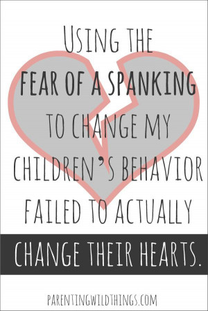 Don’t Know Much But I Know I Don’t Spank