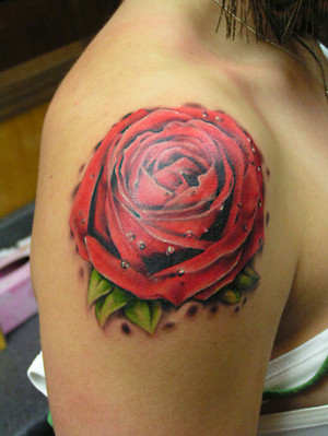 Back to Post :Beautiful Rose Tattoo Designs for Women