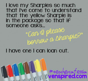 Funny sharpie quote via www.Venspired.com and www.Facebook.com ...