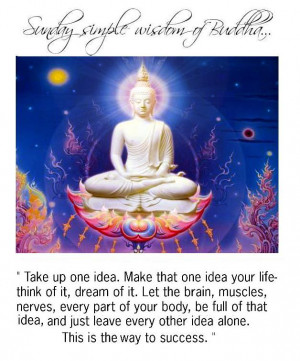 Sunday Simple Wisdom of Buddha + Somethin' from The Civil Wars...