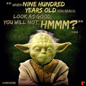 yoda #quotes #hbdgarr. Happy Birthday Garr! @presentationzen