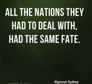 Nations They Had To Deal With Had The Same Fate Algernon Sydney