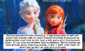 Having watched Frozen recently, I was surprised to see the angle that ...