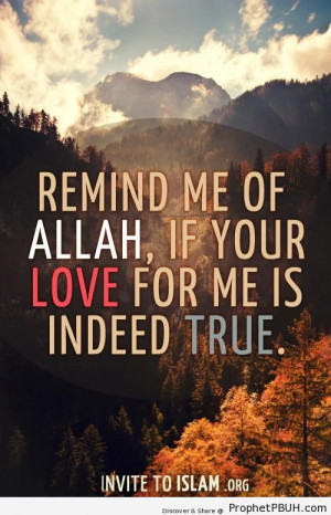 Remind Me of Allah - Islamic Quotes ← Prev Next →