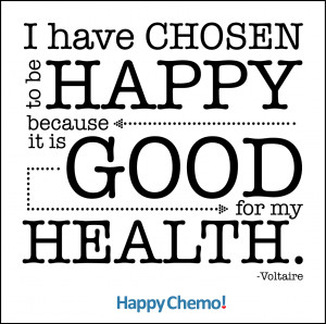 Cancer Quote | Chosen To Be Happy
