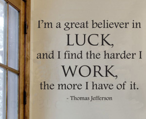 English poetry luck Jefferson inspirational quotes Foreign Office ...