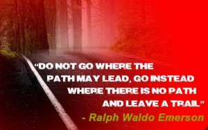 Ralph Waldo Emerson inspirational quote