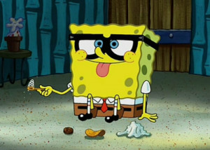 bob, bob esponja, cute, glasses, spongebob