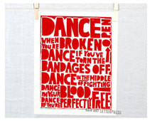 rumi dance quote ballet quote po etry print sympathy gift wall art ...