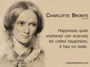 Charlotte Bronte Happiness Quotes