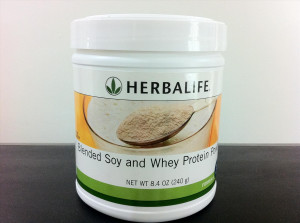 HERBALIFE BLENDED SOY AND WHEY PROTEIN POWDER