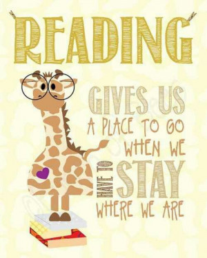 Reading is my escape