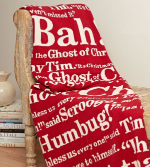 Humbug Blanket: Despite the coziness of this throw , it’s “don’t ...