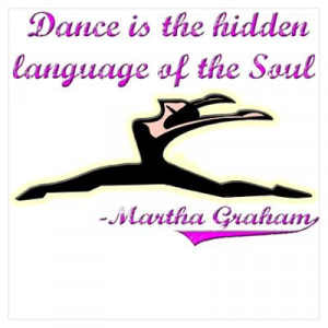 CafePress > Wall Art > Posters > Dance Quote Gift Items Poster