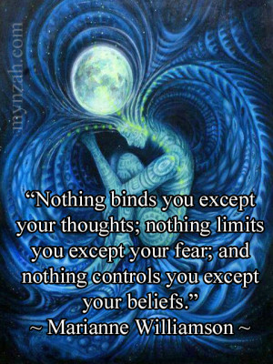 Nothing Binds You Except Your Thoughts Nothing Limits You Except Your ...