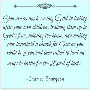 Mothering (by Charles Spurgeon)