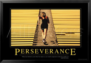Perseverance Framed Poster