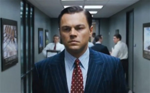... starring in Wolf of Wall Street as stockbroker Jordan Belfort (left