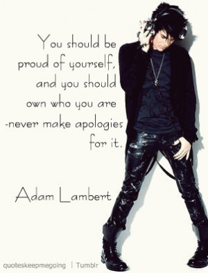 Adam Lambert quotes