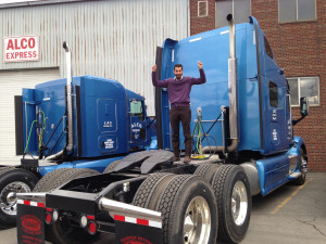 Diesel Truck Quotes Two older alco trucks were