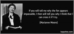 More Marianne Moore Quotes