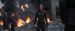 ... Snow in the new trailer for the forthcoming Hunger Games: Mockingjay