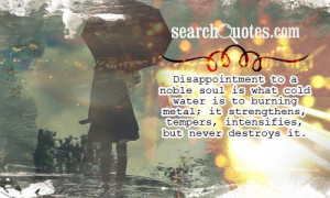 Disappointment Quotes