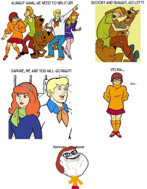 ... works on popular characters like, for example, Velma from Scooby Doo