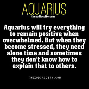 Aquarius Quotes Of The Day. QuotesGram