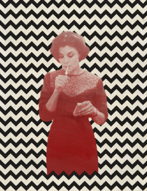 my graphic Twin Peaks Audrey Horne just a quick shitty ass thing i ...