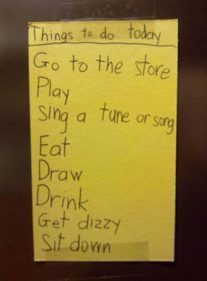 funny 6 year olds to do notes