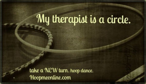 My therapist is a circle.