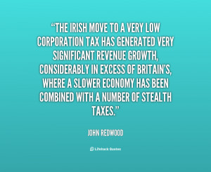 The Irish move to a very low corporation tax has generated very ...