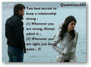 Relationship secrets
