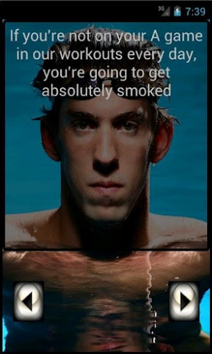 View bigger - Michael Phelps Quotes for Android screenshot