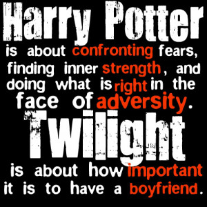 Ok lets settal this : harry potter or twilight???