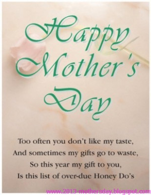 Happy Mother's Day love Quotes 2013