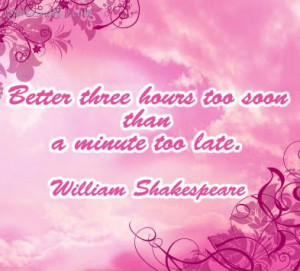 love punctuality quotes