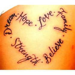 Tattoos Words Tattoos Picture Quote Heart ...