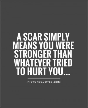Scars Quotes