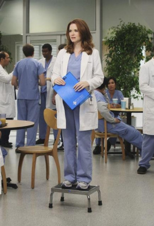 Sarah Drew as Dr. April Kepner on Grey's Anatomy.Photo copyright 2011 ...