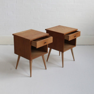 mid century bedside tables