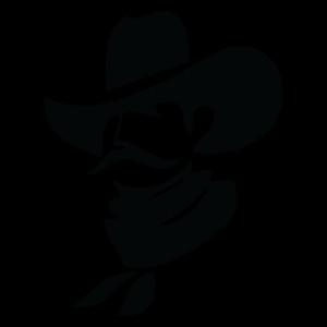 Cowboy Silhouette Wall Quotes™ Wall Art Decal